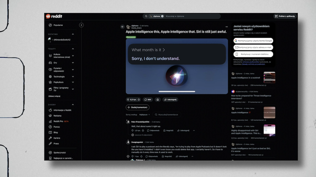 Google Pixel 9a chwilowo wycofany, a Siri nadal jest głupia jak but